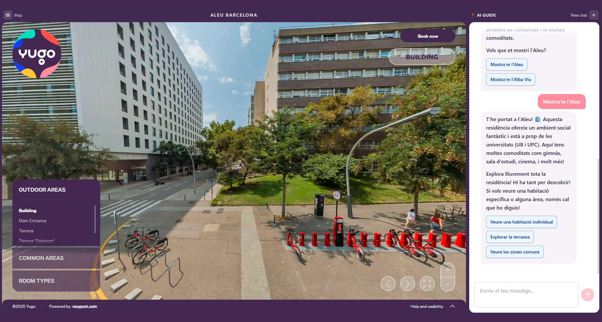 Tour Hub — Navegador d'Espais